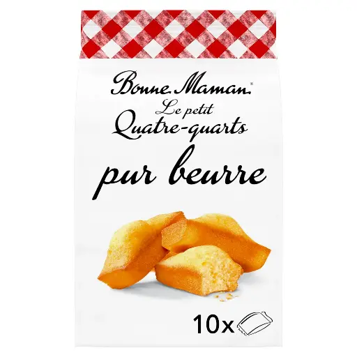 [6408] Petits quatre-quarts pur beurre Bonne Maman x 10 