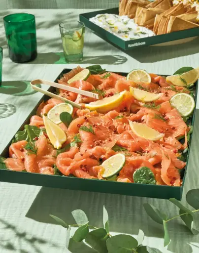 [9081] La planche de saumon fumé (10 personnes)