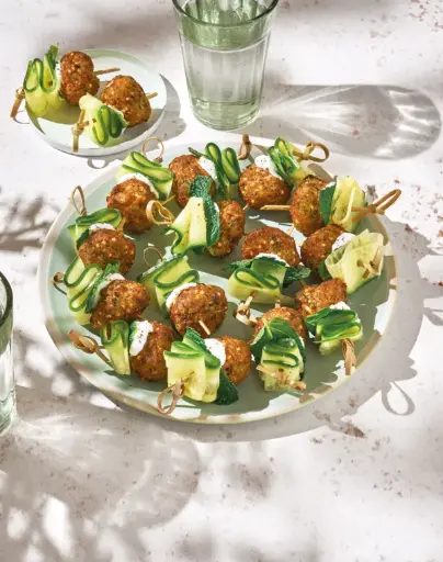 [9085] Les bouchées courgettes-menthe (24 pièces)