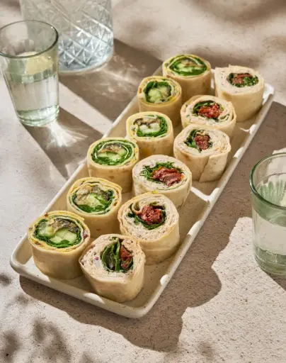 [9099] Les wraps assortis (32 pièces)