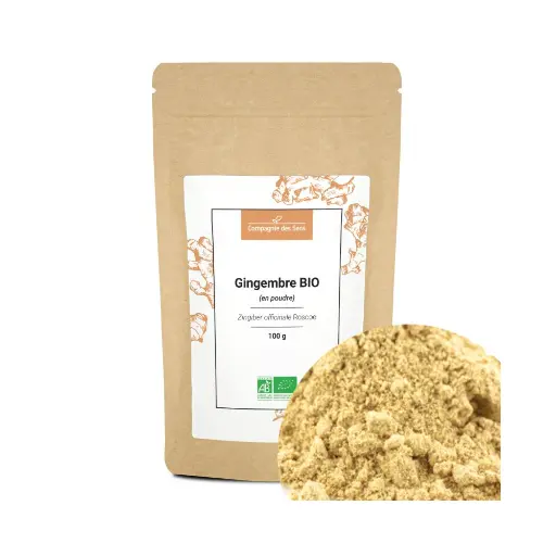 [6486] Gingembre en poudre bio Compagnie des Sens 100gr