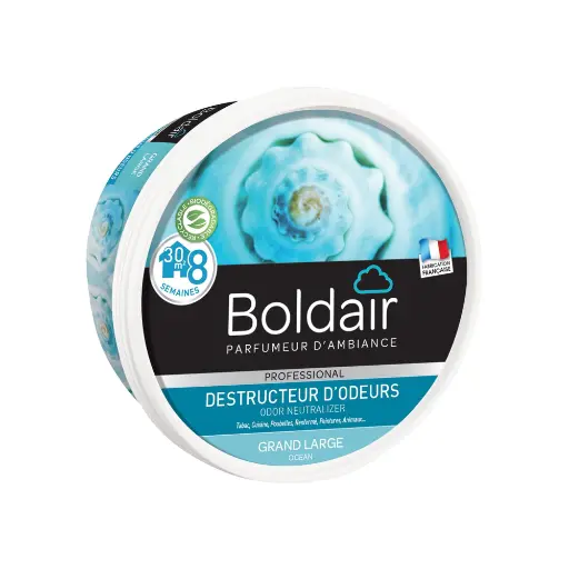 [6497] Gel destructeur d'odeur grand large Boldair 300gr