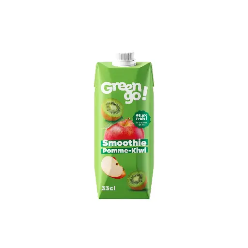 [6505] Smoothie pomme kiwi Green Go 33cl x 12
